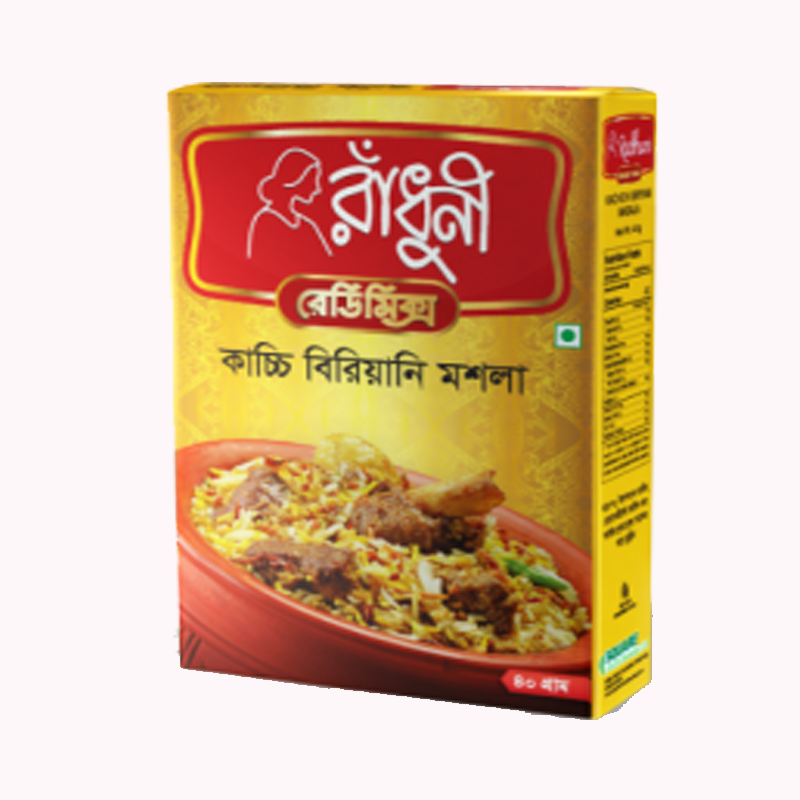 Radhuni Kachchi Biriyani Masala 40Gm