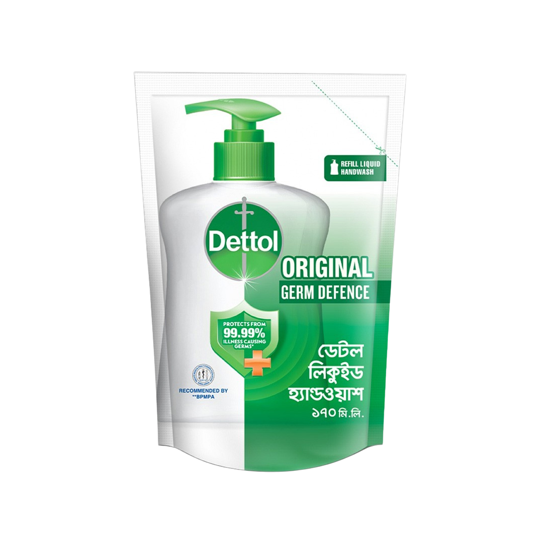 Dettol Handwash Original Poly 170 ml