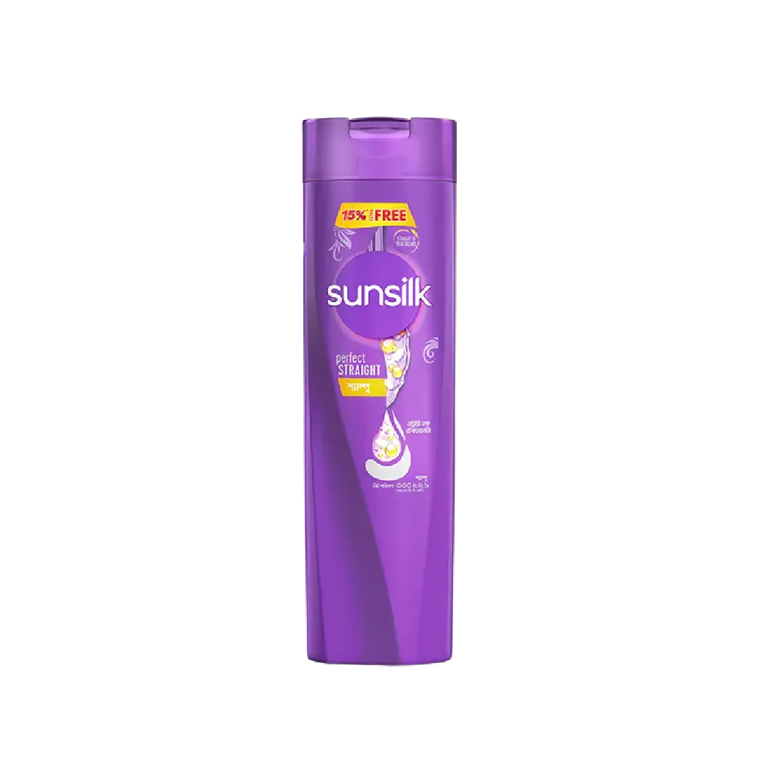 Sunsilk Perfect Straight Shampoo 330±50ml | Smooth & Straight Hair Care Shampoo