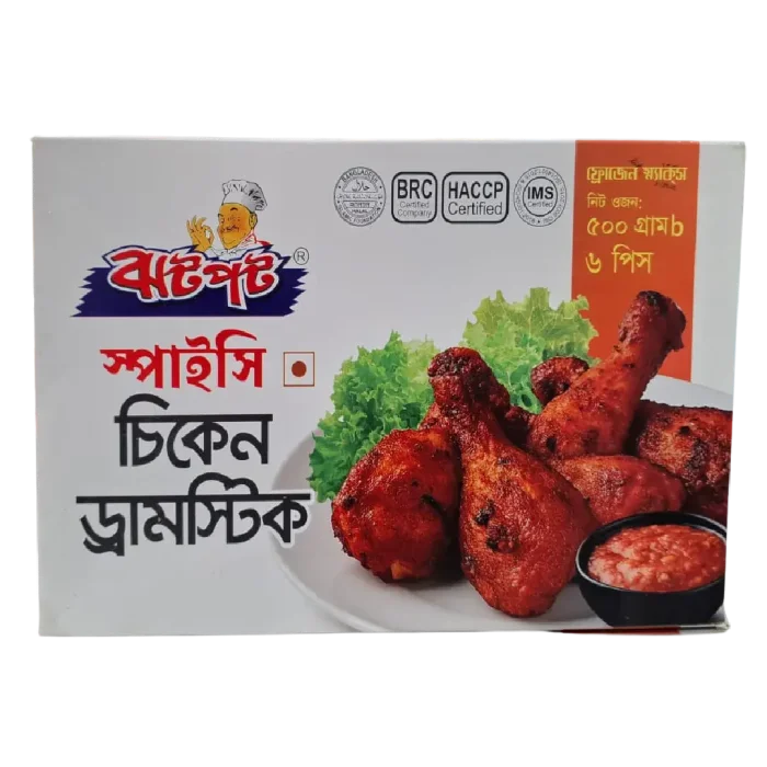 Jhatpat Spicy Chicken Drumstick 500g 6Pcs
