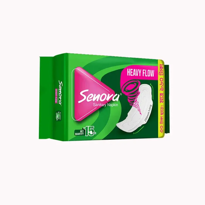 Senora Confidence Heavy Flow Sanitary Napkin 15 pads