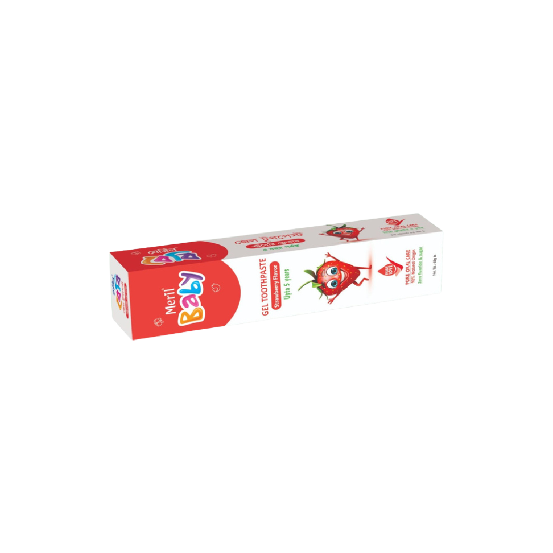 Meril Baby Gel toothpast Strawberry 45g