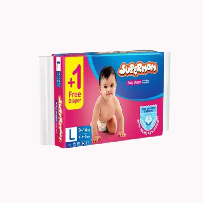 Supermom Baby Diaper L 5pcs 9-11kg