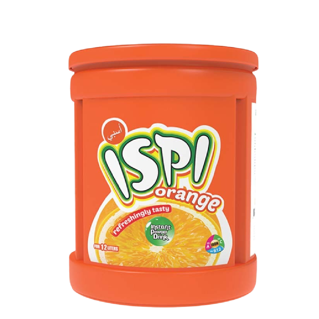 Ispahani Refreshingly Tasty ISPI Orange Instant Drink Jar 1500gm