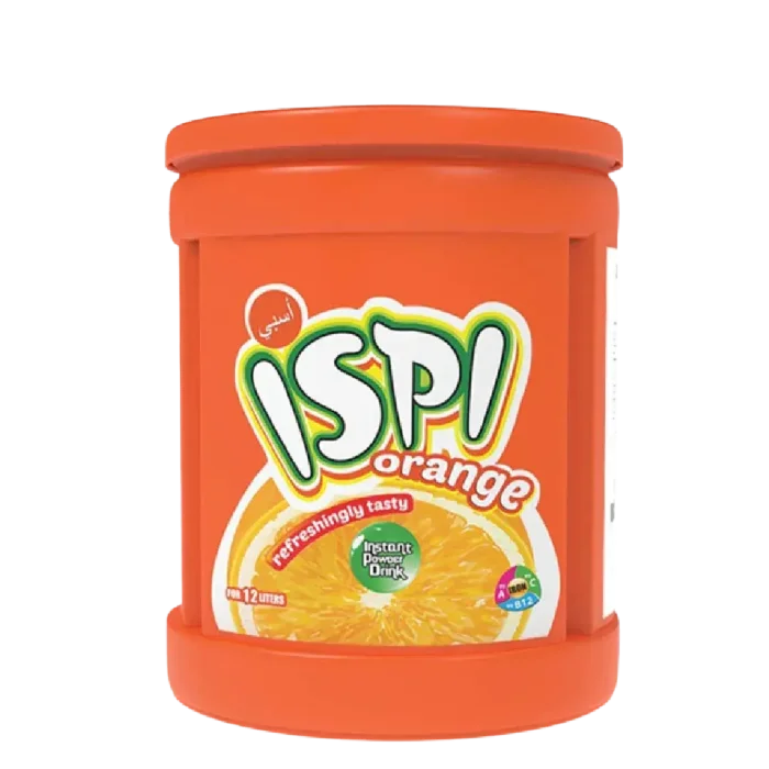 Ispahani Refreshingly Tasty ISPI Orange Instant Drink Jar 1500gm