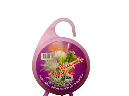 Orchid Air Freshener Hanger Rajanigandha