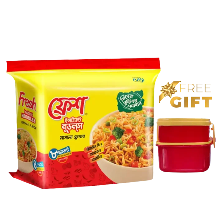 Fresh instant Noodkes Masala Flaver 8Pack 496Gm