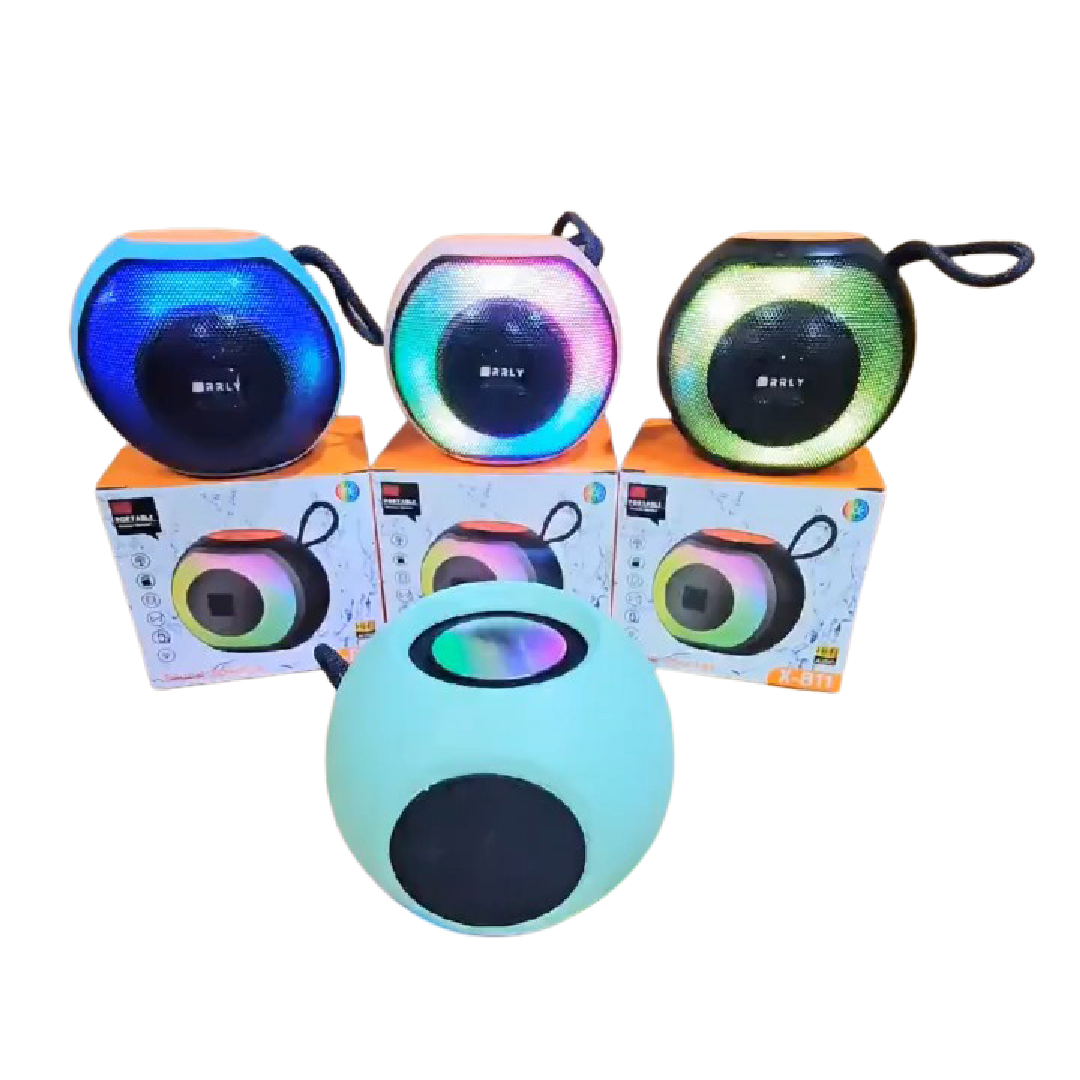 New X-811 Speaker Type-C Fast Charging LED Colorful light RGB home music Bluethooth Speaker