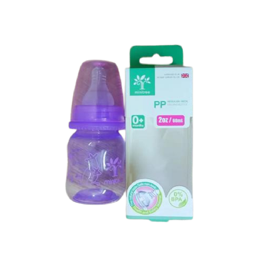 Minitree Plastic Round Bottle 60ml