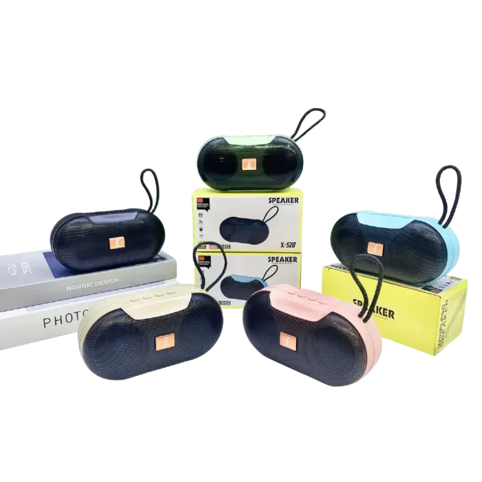 X-528 Bluetooth, USB, TF Card & FM Radio Supported HiFi Audio Speaker