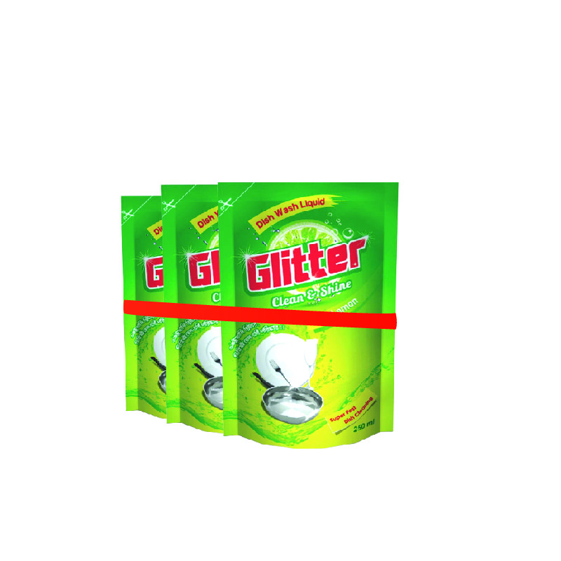 Glitter Dish Wash Liquid 250ml (B2G1 Combo)